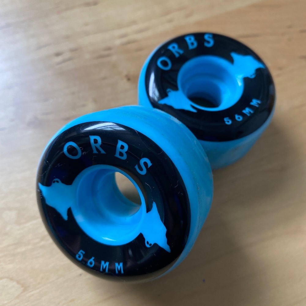 Orbs 56mm Blue Skateboard Wheels